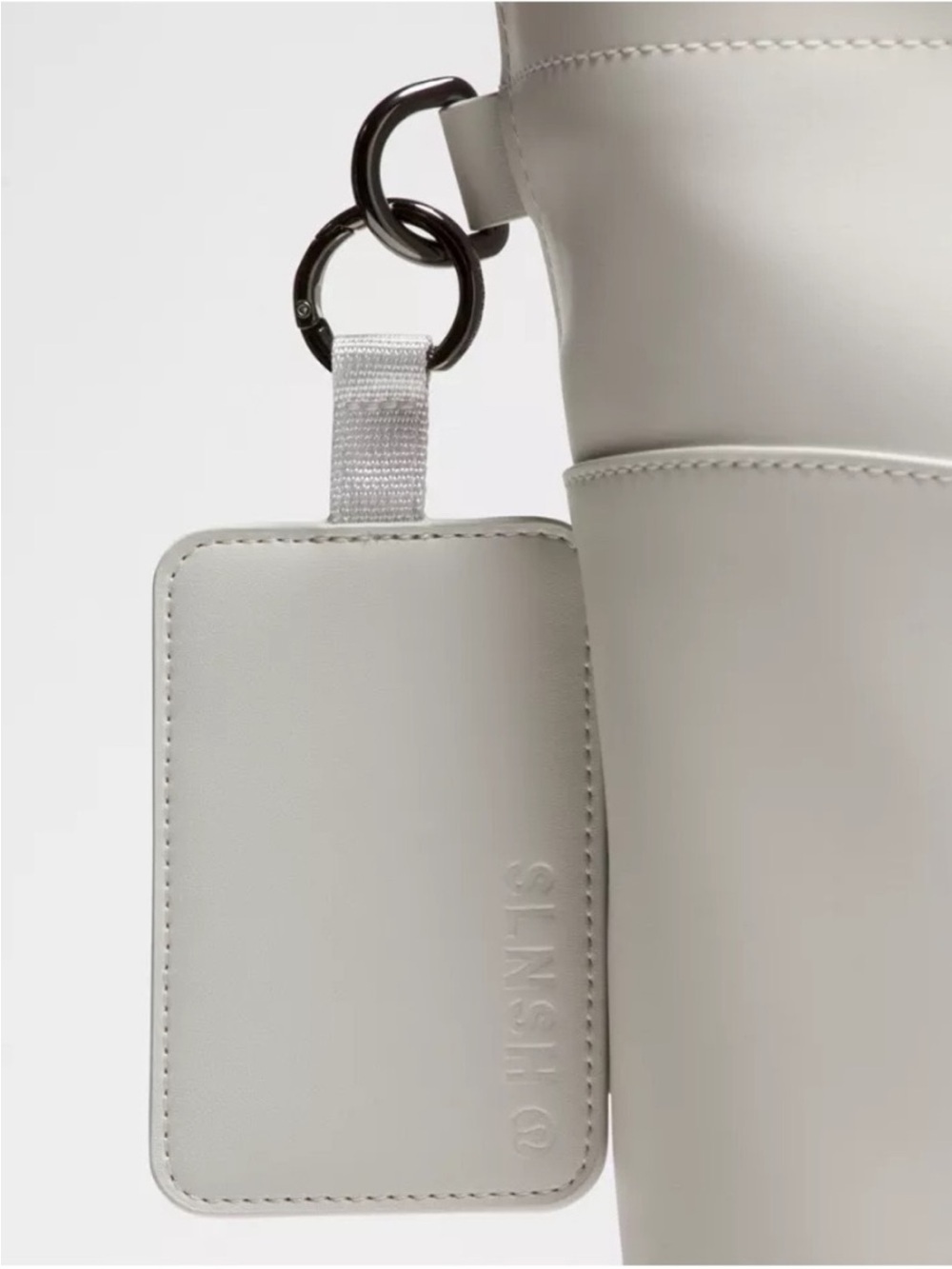 Lululemon Cactus Leather Tote White 25L Work Bag NWT Vegan Structured + Dust Bag - Picture 5 of 10